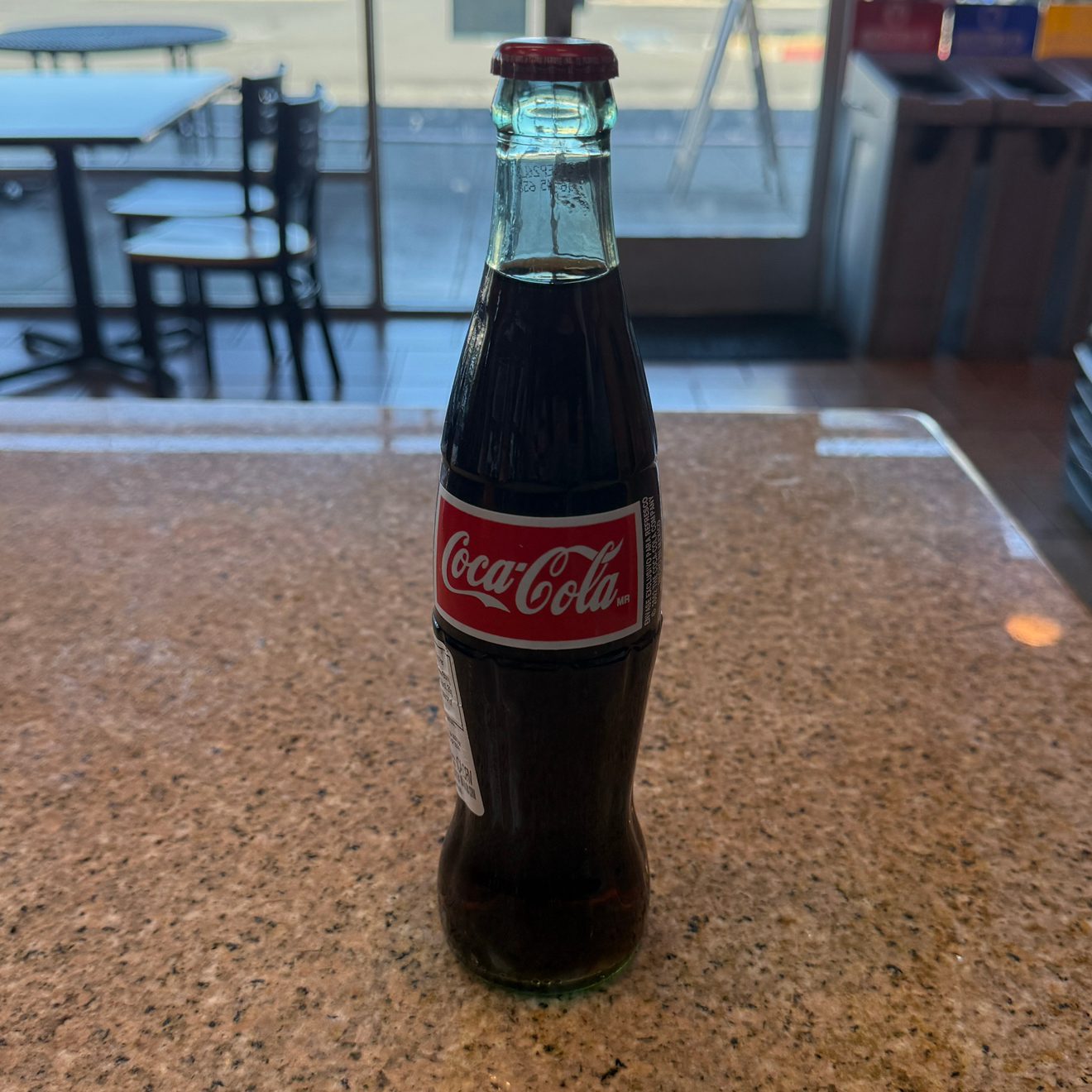 Bottled Coke.