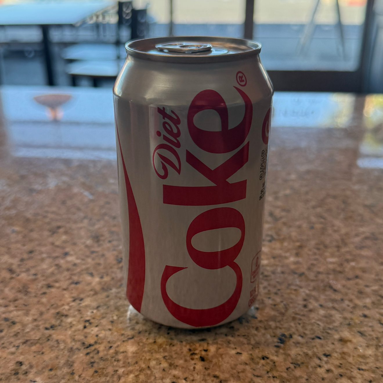 Can of Diet Coke.