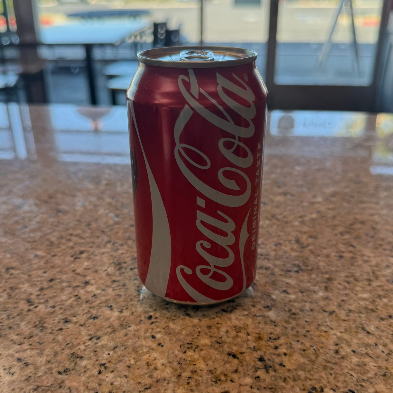 Can of Coca-Cola.