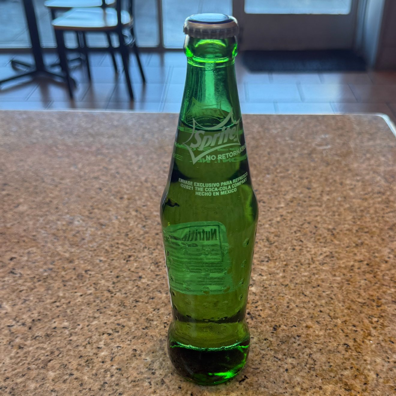 Bottled Sprite.