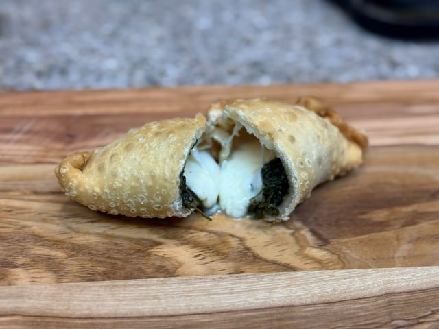 Spinach And Cheese.
