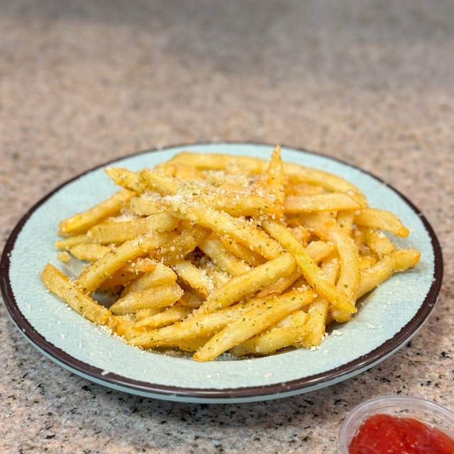 Garlic Parm Fries.