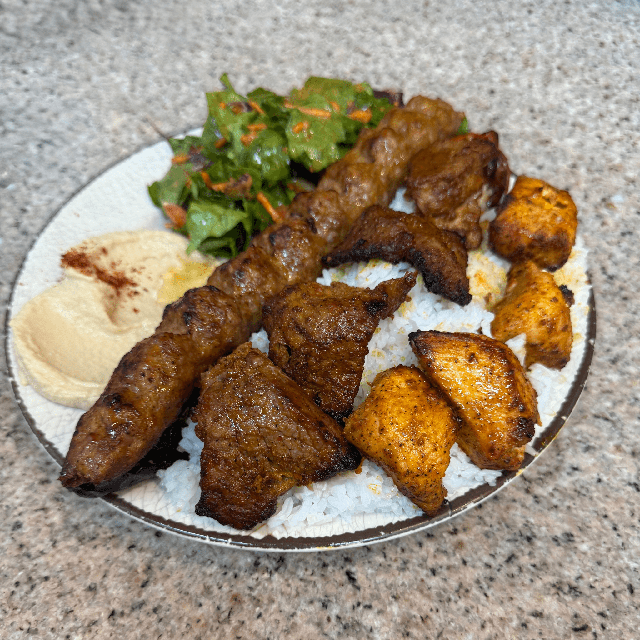 3 Meat Plate.