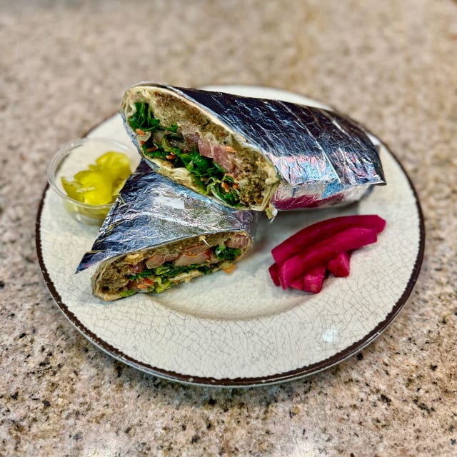 Falafel Wrap.