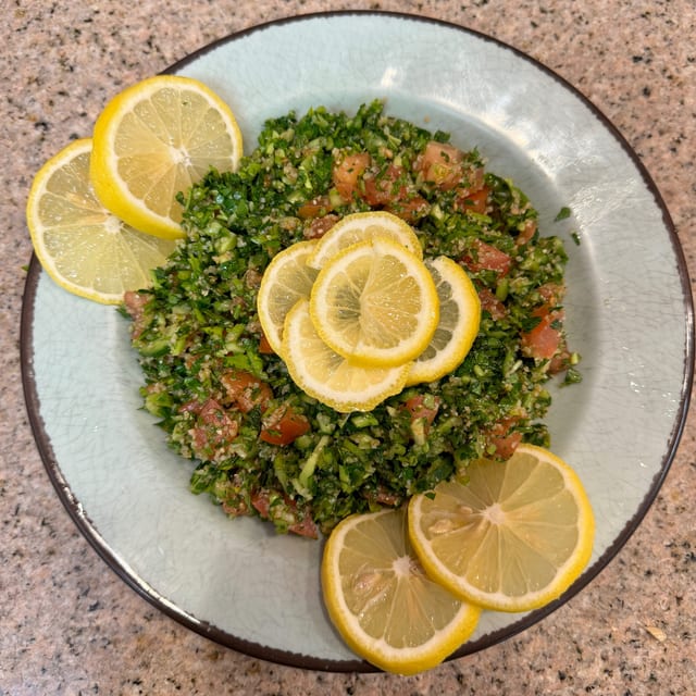 Tabouleh Salad.