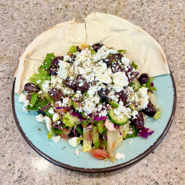 Delicious Greek Salad Awaits