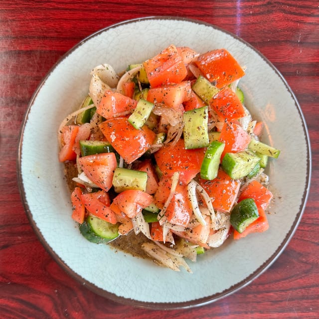 Shirazi Salad.